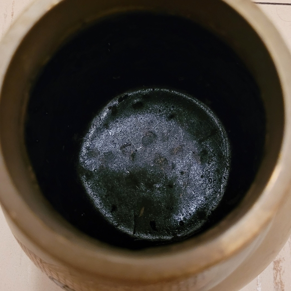 Vintage Fine Japanese Hand Cast Bronze Double Koi Fish Vase Rare - Picture 14 of 15